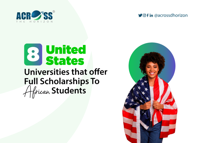 15 Scholarships for African Students to Study in the USA